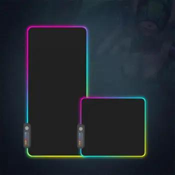 NAUJAS Super-didelio šviesos skleidimo klaviatūros mygtukai pusėje-užfiksuota žaidimas pelės mygtukai sutirštės septynių spalvų RGB LED žibintai dropshipping