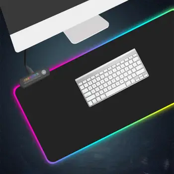 NAUJAS Super-didelio šviesos skleidimo klaviatūros mygtukai pusėje-užfiksuota žaidimas pelės mygtukai sutirštės septynių spalvų RGB LED žibintai dropshipping