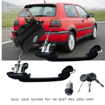 Kostiumas užrakto sistemą VW Golf Mk3 1991-1997 1H0837 207B 1H0 905 855A 1H6 827 571A