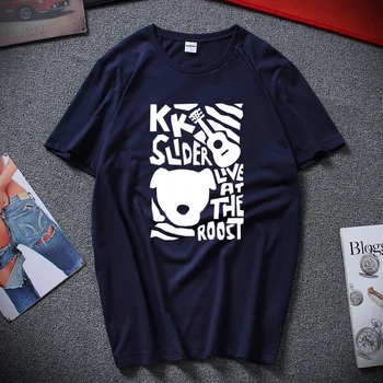 Vasaros Streetwear KK Slankiklį Gyvūnų Kirtimo marškinėliai Naujų Lapų Žaidimas Acnl Miega Laukinių Pasaulio Top Medvilnės trumpomis rankovėmis T-shirt