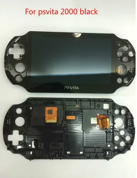 1PCS Originalus LCD Ekranas +Touch Ekranas Pakeitimo Playstation PSvita PS Vita Slim PSV 2000 PCH-2000 Ekranas su karkasu