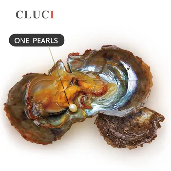 CLUCI 30pcs 7-8mm Dirbtiniu būdu, Ovalo formos Gėlavandenių Perlų Austrių Nekilnojamojo Gamtos Spalvų Perlų Karoliukais Prabangių Papuošalų Priėmimo WP048SB