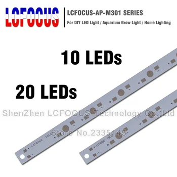 10W 20W 50W 100W LED Aliuminio Pagrindo Plokštė su skylės PCB Lenta, LED Lempos Paramos 1W 3W 5W LED Litavimo Lempos Skydelis