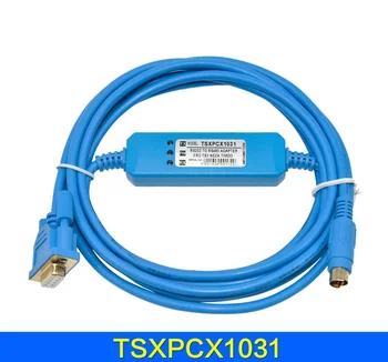 TSXPCX1031 TSXPCX1031-C RS232/RS485 Programavimo kabelis Schneider Modicon TSX Twido Neza PLC (TSX08PRGCAB)
