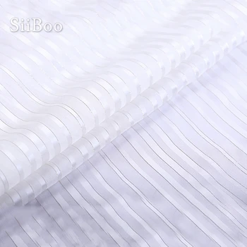 Prabanga lurex juostele brokatas gryno šilko audinio suknelė 8mm natūralaus šilko tissu tecidos stoffen medžiaga telas siuvimo SP5255