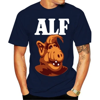 2021 Laisvalaikio Mados medvilnės O-kaklo T-shirt Alf tv mostrar retro masculina s m l xl 2xl 3xl orgulho da criatura