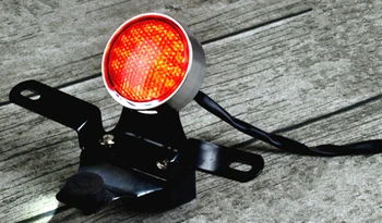 Retro motociklų Turas CNC LED Uodega Lempos Galinis žibintas licencijos laikiklis modifikuotų užsakymą universalus Cafe Racer GN