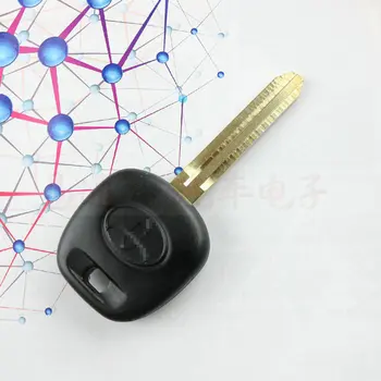 Pagrindiniai apvalkalas su Chip Lizdas Toyota corolla REIZ highlander Smart Card Mechaninė spyna Pakeitimo