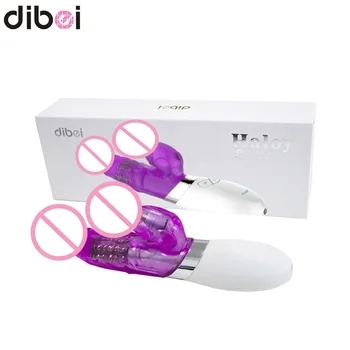 DIBEI Silikono Klitorio Vibratorius USB Įkrovimo G spot Sukimosi Vibracija Sekso Žaislas Suaugusiems Erotiniai Žaislai Sekso Produktai Moterims