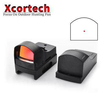 Taktinis Medžioklės 1X Mini Red Dot taikymo Sritis Holografinis Riflescope Micro Reflex 