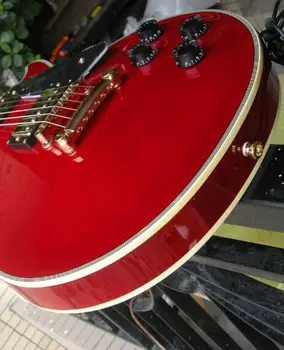 Hina gitara gamyklos užsakymą raudonos Elektrinės Gitaros 9yue9