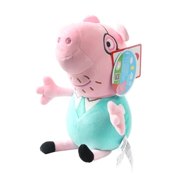 30cm Peppa Pig Draugais Pepa Pig Peppa Pig žaislai George Pliušinis Anime Pliušinis žaislas Lėlės Įdaryti pliušas Gyvūnams Kalėdų dovana Vaikams