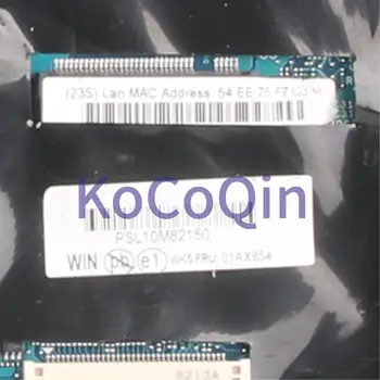 KoCoQin nešiojamojo kompiuterio motininė Plokštė LENOVO Thinkpad X1 JOGOS Core SR340 I5-7300U 16G Mainboard LRV2 MB 16822-1 448.0A913.0011 01AX854