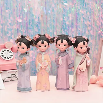 NAUJAS Kinų tradicija royal princess Hanfu princesė lėlės, žaislai Retro mados žaislai Dovana