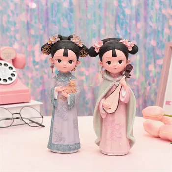 NAUJAS Kinų tradicija royal princess Hanfu princesė lėlės, žaislai Retro mados žaislai Dovana