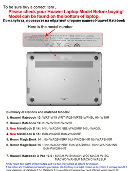Nešiojamas Atveju Padengti 2020 Naują Huawei Matebook D14 D15 Huawei Matebook 13 14 X Pro 13.9 Už Garbę MagicBook14 MagicBook16.1 colio