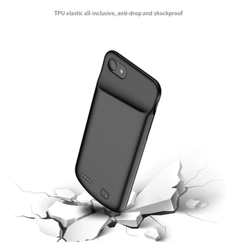 Araceli iPhone 6 6s 7 8 6 Plius 6s 7 + 8 Plius Baterija Atveju Didelės Talpos Banko Įkroviklis Padengti Smart Išorinio Maitinimo Atveju