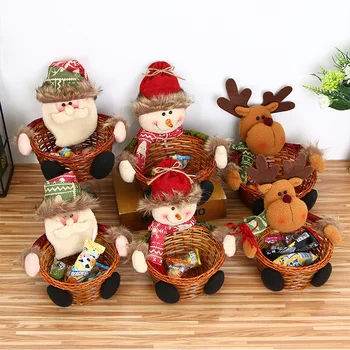 Kalėdų Saldainiai Saugojimo Krepšys Dekoro Santa Claus Saugojimo Krepšys Kalėdų Stalo Dekoravimas Vaikams, Saldainiai Apdaila