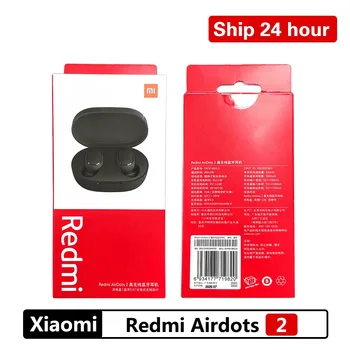 Originalus Xiaomi Redmi Airdots 2 TWS Belaidės Ausinės AI Žaidimų Sporto Mic Rankų įrangos Ausinių 5.0 