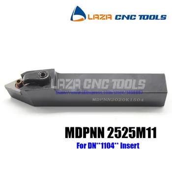 MDPNN2525M11 Pjovimo Išorės tekinimo įrankio laikiklis,62.5 kampas Staklės, Tekinimo, Pjovimo,MDPNN 25*25mm Turningtool už tekinimo staklės
