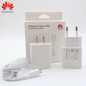 Originalus Huawei QC2.0 Greitas Įkroviklis 9V 2A ES MUMS plug 100cm Micro USB kabelis Ascend P6 P7 P8 P9 P10 lite Nova 3i Mate 9 10 lite
