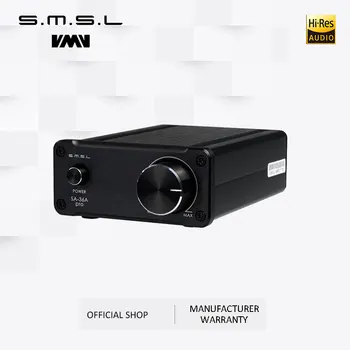 SMSL SA-36A Pro AMP HIFI Didelės Galios Skaitmeniniai Integriniai Tripath Stereo Stiprintuvo su 12V 3.8 Maitinimo Adapteris Black Silver Gold