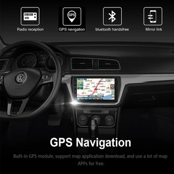 Maiyue star 7 colių 2din automobilinis MP5 Android 8.0 universalus multimedijos vaizdo grotuvas GPS navigacija, WIFI, 