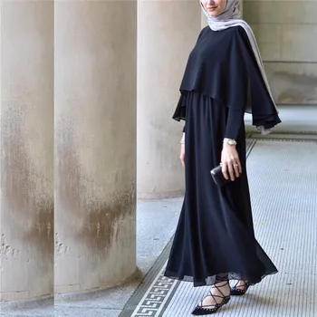Vestidos Largos Abaja Dubajus Turkija Kaftan Lino Maxi Musulmonų Skara Hijab Ilga Suknelė Abayas Moterims, Turkijos Islamo Apranga