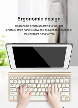 2020 Belaidžio Klaviatūros Ir Pelės Pelninga Mini Klaviatūra, Pelė Combo Nustatyti Nešiojamojo kompiuterio Nešiojamojo 