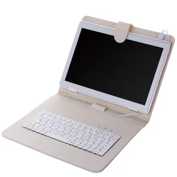 BDF 10 Colių, ir 10,1 Colių, klaviatūra, odos padengti atveju tinka Planšetinio kompiuterio Ebook, atsitiktinis, kietas vandeniui kritimo atsparumo rusų klaviatūra