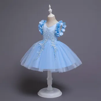 2020 m. Mergaičių Suknelė Elegantiškas Princesė Suknelė, Vaikams, Suknelės Mergaičių Kostiumai, Vestuves Suknelė Karnavalas Vaikams Drabužių Kamuolys suknelė