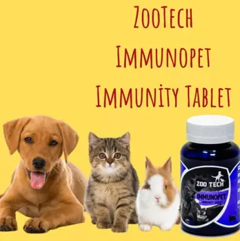 ZooTech®Immunopet imuninę Tablet 50 Vnt sustiprinti imuninę sistemą, aš Vitamino Mineralinės Amino rūgštis katėms ir šunims geriausia