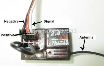 2.4 Ghz Mini Nuotolinio valdymo pultelį Su Imtuvo Elektrinė Riedlentė Longboard ilgai signalo diapazonas Nemokamas Pristatymas Paštu