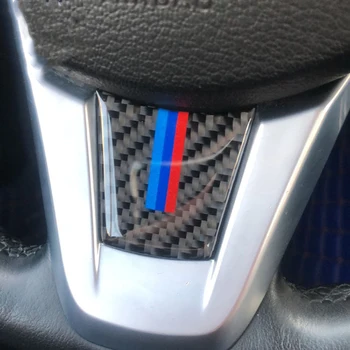 Anglies Pluošto Vairas aplinkosaugos ¾enklelis M juostele Emblema 3D Automobilių Lipdukas BMW 09-15 E89 Z4 Automobilį