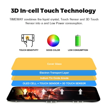 Reitingas Tianma OLED OEM iPhone X/ XR LCD Ekranas Jutiklinis Ekranas Su skaitmeninis keitiklis Pakeitimo Surinkimo Dalys Juoda