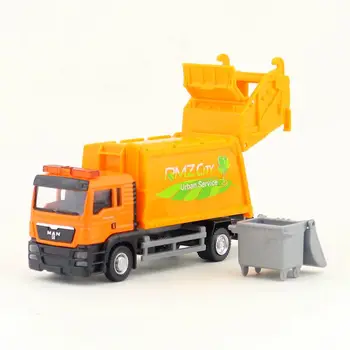 Aukštos Modeliavimas Išskirtinį Diecasts & Žaislinės Transporto priemonės RMZ miesto Automobilis Optikos VYRAS Container Sunkvežimis 1:64 Lydinio Sunkvežimio Modelis Žaislas Automobilis
