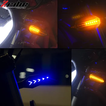 Posūkio Signalo Žibintai Flashers Kryptinis Led Motociklų aksesuarų Yamaha Fz16 KAWASAKI Z1000SX Honda Cb650f Cb500x