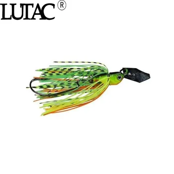 LUTAC 10g/14g Kalenimas masalas 6 spalvų Grimzlė suvilioti Šaukštas Swimbait Bass Fishing Metalo suvilioti Žvejybos Reikmenys