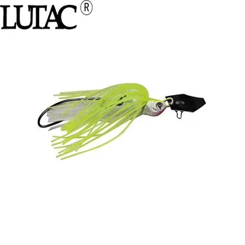 LUTAC 10g/14g Kalenimas masalas 6 spalvų Grimzlė suvilioti Šaukštas Swimbait Bass Fishing Metalo suvilioti Žvejybos Reikmenys