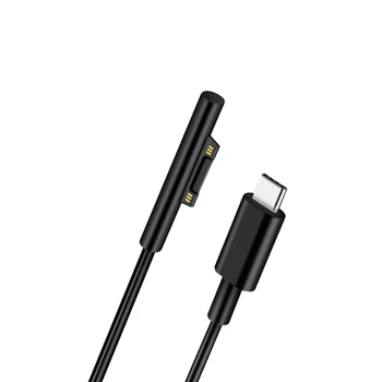USB C C Tipo Maitinimo Įkroviklis Adapteris Įkrovimo Kabelis Laido Microsoft Surface Pro 6/5/4/3 Tablet Įkrovimo Kabelis