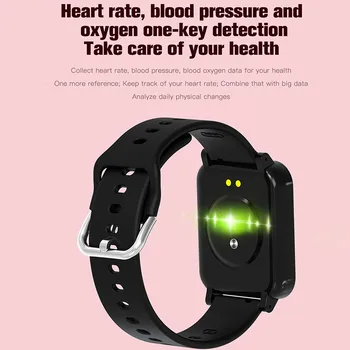 Termometrija Smart Watch Vyrų Vandeniui Apyrankė Kraujo Spaudimas, Širdies Ritmo Monitorius Fitness Tracker Sporto Žiūrėti Amazfit Pvp S