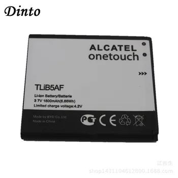 Dinto, 3,7 V 1800mAh Baterija TLiB5AF Telefono Baterijas Alcatel One Touch Pop C5 OT 5036 5036D 5035D 5037 5037D 5037A 5037X