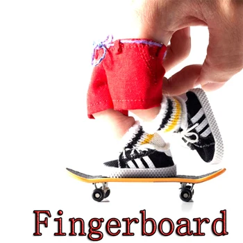 4 Vnt Profesinės Mini Fingerboards/ Pirštų Riedlentė, Unikalus Matinis Paviršius (Bėgo Modelių ir Spalvų)