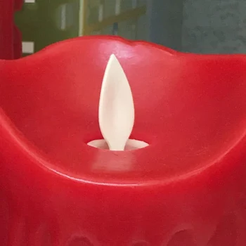 Parafinas raudonas led žvakė,Ašaros varva apdaila žvakė vestuvių atveju šalis,Namo apdaila,Kalėdos/Kalėdų žvakės