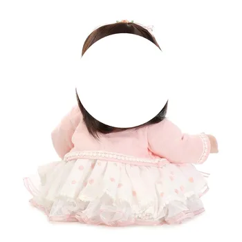 Mielas suknelė drabužių rinkinius, 50cm -52 cm tikroviška silikono reborn baby lėlės suknelė 