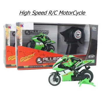 Kokybės Variklis RC Motociklo Elektros High Speed Nitro Nuotolinio Valdymo Automobilio Įkrauti 2.4 Ghz Lenktynių Moto Nuoma Berniukas Žaislą Dovanų 6 8 14