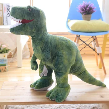 40cm-110cm Modeliavimas Dinozaurų Pliušiniai Žaislai Iškamšos Pliušinis Dinozaurų Pagalvę Tyrannosaurus Rex Lėlės Vaikams Mergaitėms Dovanų