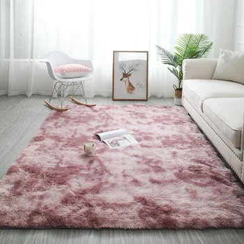 Šiaurės Gradientas kilimų gyvenimo kambario, miegamasis plotas kilimas pūkuotas rožinis kilimas vaikų kambario grindų kilimėlis minkštas home didelis kilimas užsakymą