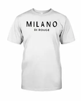 Milano Di Rouge Marškinėliai Klasikiniai Marškinėliai Juokinga Derliaus Dovana Vyrams Moterims Ny94216