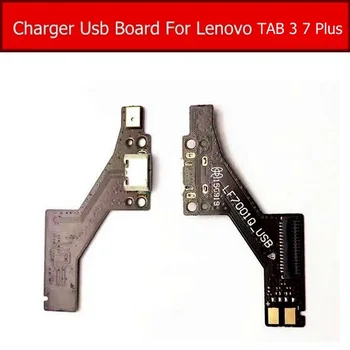 USB įkroviklio lizdas uosto valdybos Lenovo Tab 3 7 plius TB-7703X 7703F 7703N Įkrovimas usb Doko Valdybos Tablet pakeitimo LF7001Q_USB